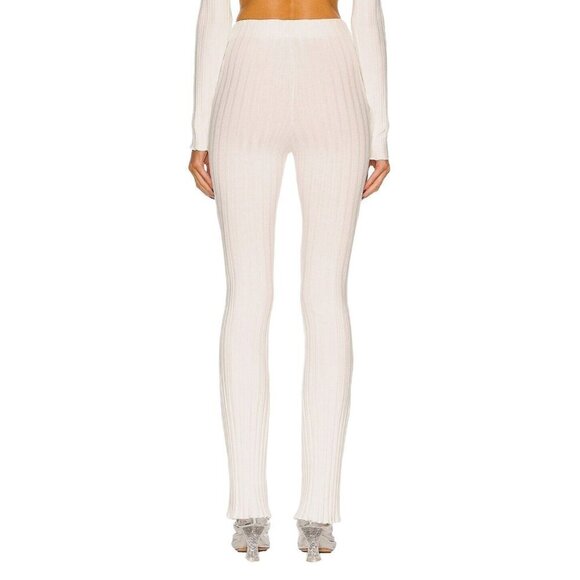 SIMON MILLER Saturn Pant in Macadamia Medium New Womens Ribbed Trousers - Picture 2 of 9